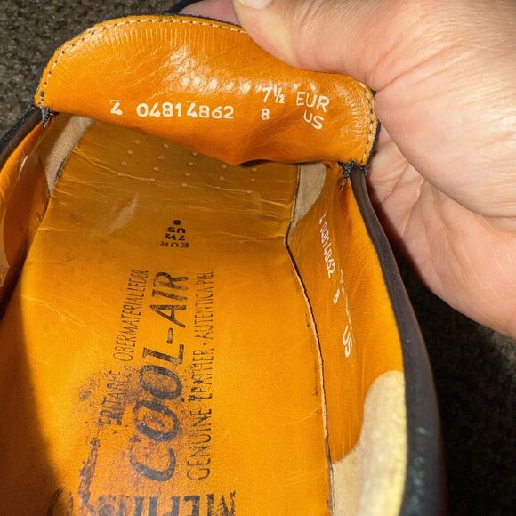 Mephisto Men's Baduard Black Suede Leather Slip-On Loafers Sz 8 Comfort - Picture 13 of 13